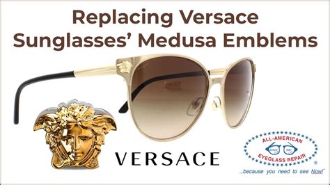 versace sunglass replacement parts|versace eyeglasses parts.